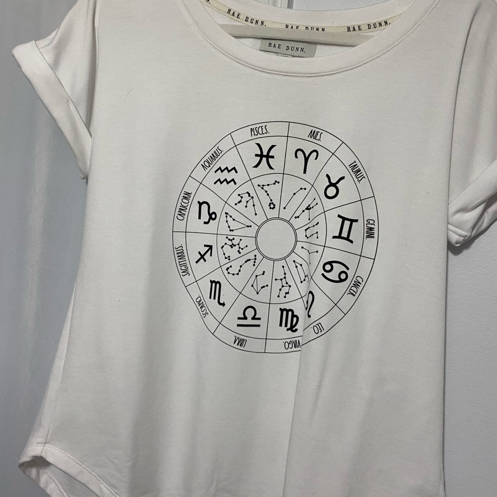 NWT. Rae Dunn Astrology T-shirt.